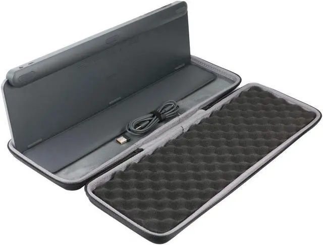 Alt view image 5 of 5 - Hard Case for Logitech Lift Vertical Mouse + MX Keys Keyboard