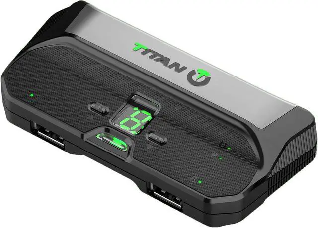 Alt view image 2 of 5 - Titan Two Device Crossover Gaming Adapter and Converter for PS5(Remote Play) PS4 PS3 Xbox One 360 Nintendo Switch. Controller Emulator, Programmable Scripts, Macros, Mods, Remapping, Keyboard, Mouse.