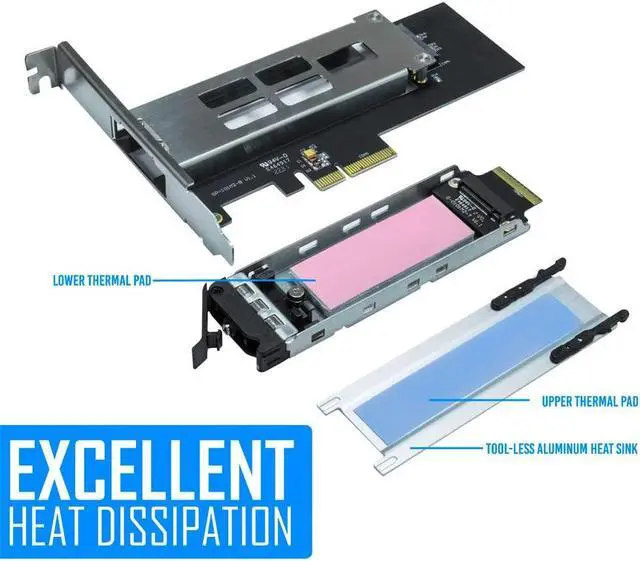 Alt view image 2 of 5 - Kingwin KW-101TR Single M.2 NVMe SSD Tray KW-101M2-BR KM3-102M2-FR & KO3-102M2-FR