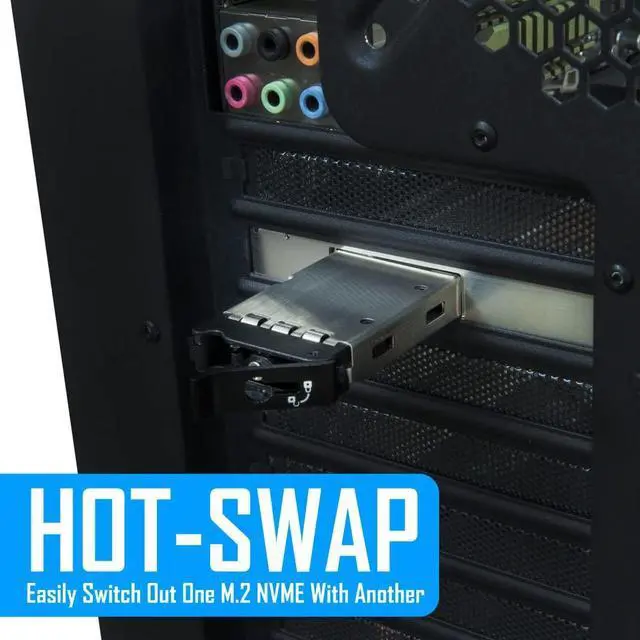 Alt view image 5 of 5 - Kingwin KW-101TR Single M.2 NVMe SSD Tray KW-101M2-BR KM3-102M2-FR & KO3-102M2-FR