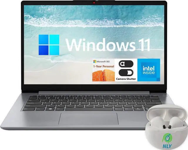 Lenovo SSD Windows11 MSoffice 120S-11IAP : Lenovo IdeaPad 1 Student Laptop, Intel Dual Core