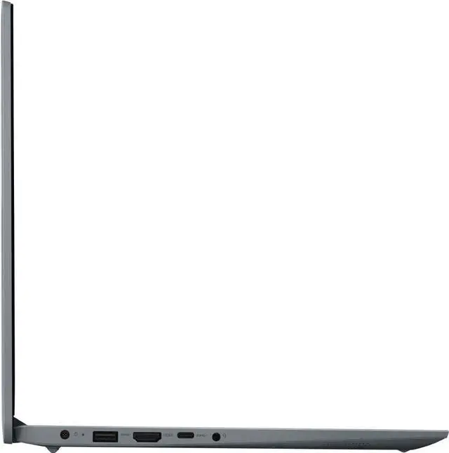Alt view image 4 of 5 - Lenovo Ideapad 1 15.6" HD Laptop | AMD Athlon Silver 7120U Processor | 4GB RAM DDR5| 128GB SSD | AMD Radeon Graphics | Windows 11 Home | Grey | Bundle with USB 3.0 Hub