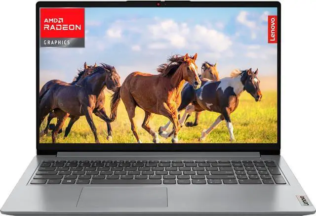 Main image of Lenovo 2023 IdeaPad 1 15.6" Laptop, AMD Athlon Silver 7120U Processor, 4GB LPDDR5 RAM, 128GB SSD, AMD Radeon Graphics, Wi-Fi 6, Anti-Glare, Windows 11 Home S, Cloud Grey