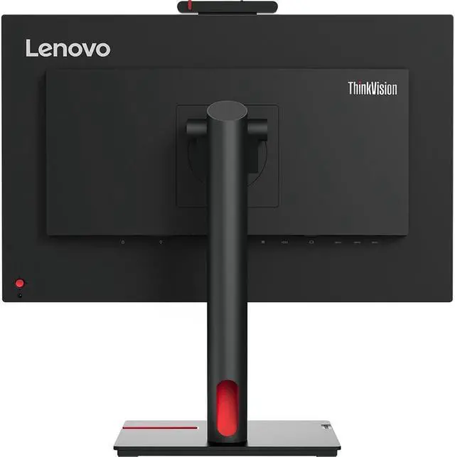 Alt view image 2 of 5 - Lenovo ThinkVision T24v-30 24" Class Webcam Full HD LCD Monitor - 16:9 - Raven Black