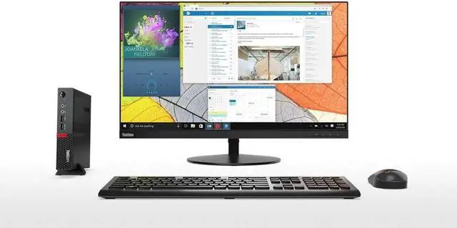 Alt view image 5 of 5 - Lenovo ThinkCentre M715q AMD A12 Pro-8870E, 8GB RAM, 256GB SSD m.2 (PCIe-NVMe), W10 pro Tiny Desktop Computer
