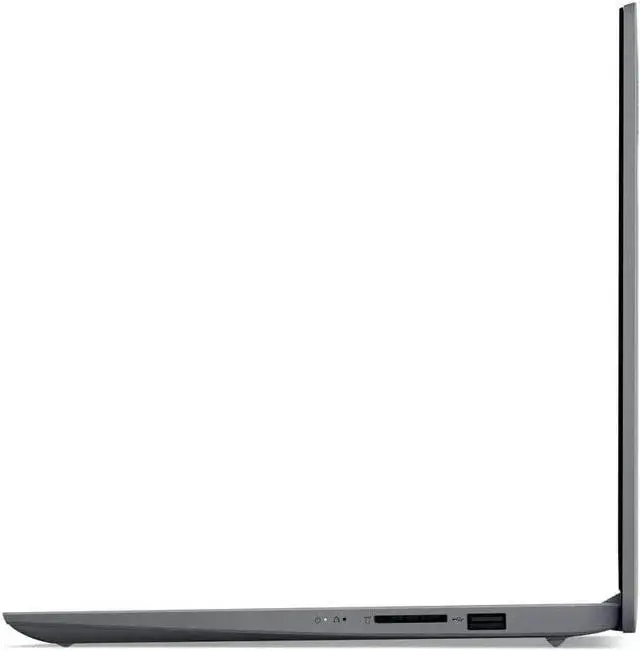 Alt view image 5 of 5 - Lenovo IdeaPad 1i Laptop, 14" HD Display, Intel Core i3-1215U Processor, Intel UHD Graphics, 8GB RAM 256GB SSD, Fingerprint Reader, Webcam, HDMI, USB-C, Windows 11 Home, Gray