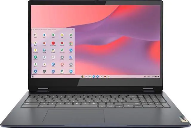 Alt view image 3 of 5 - Lenovo Flex 3i Chromebook Spin 2-in-1 Convertible Laptop Business (2024), Intel Pentium N6000, 15.6" FHD IPS Touchscreen, 8GB RAM, 128GB (64GB eMMC+64GB Card) WiFi 6, Chrome OS+MarxsolAccessory