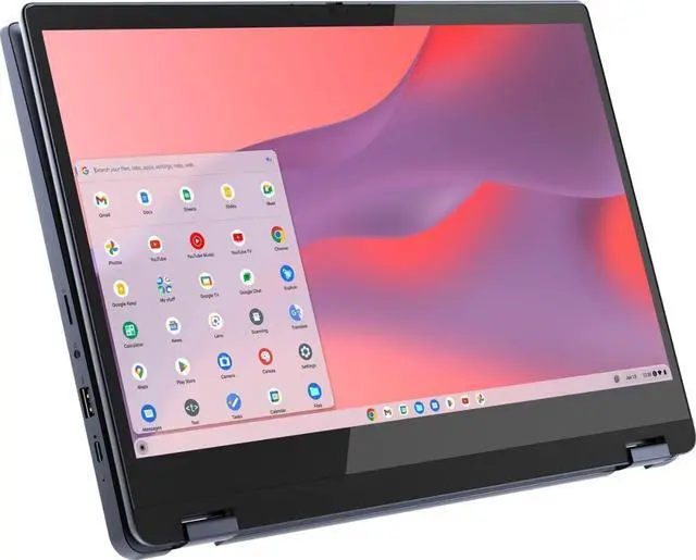 Alt view image 5 of 5 - Lenovo Flex 3i Chromebook Spin 2-in-1 Convertible Laptop Business (2024), Intel Pentium N6000, 15.6" FHD IPS Touchscreen, 8GB RAM, 128GB (64GB eMMC+64GB Card) WiFi 6, Chrome OS+MarxsolAccessory