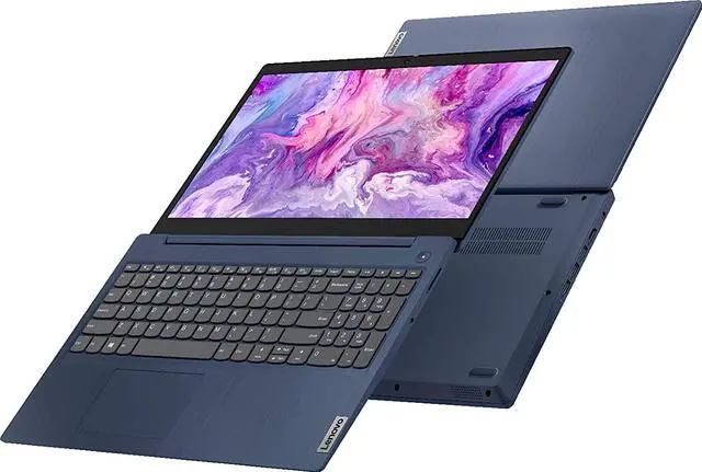 Alt view image 5 of 5 - Lenovo IdeaPad 3 15.6" HD Touchscreen Slim and Light Laptop, Intel Core i3-10110U Processor, 8GB Memory, 256GB SSD, HDMI, Webcam, WiFi, Bluetooth, Windows 10 S, Abyss Blue, IFT 32GB USB Drive