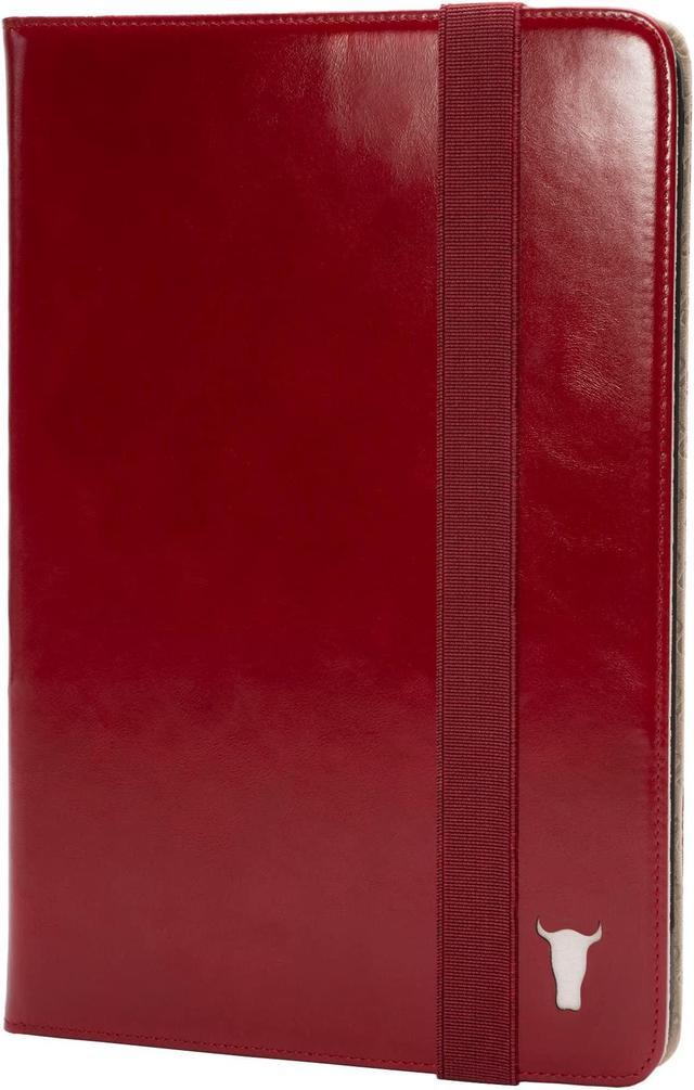 Main image of TORRO Case Compatible with iPad Mini 7/6 - Genuine Leather iPad Mini 7th / 6th Generation (2024/2021) Cover with Stand Function, Apple Pencil Connectivity and Wake Sleep Function (Red)