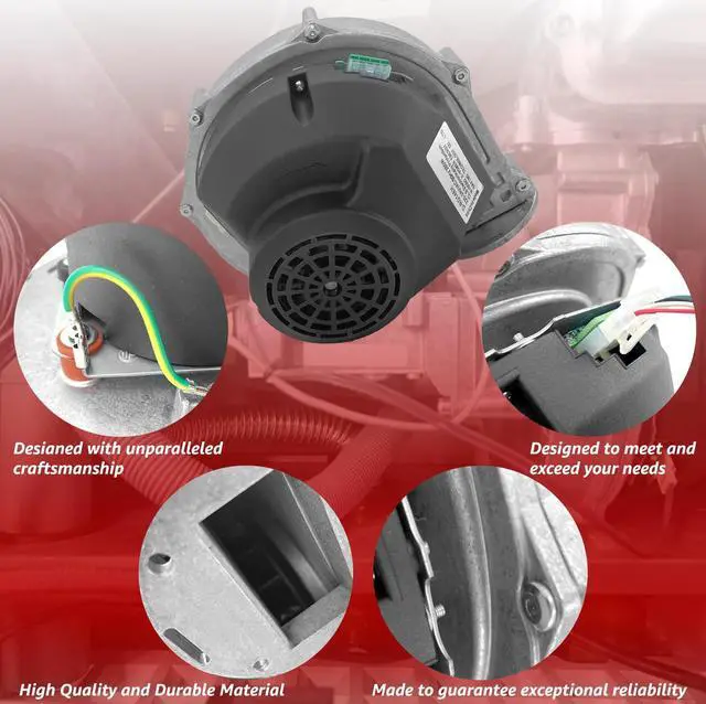 Alt view image 3 of 5 - Ballmers RG148/1200-3633-010312 Blower Cooling Fan 1200-3633-010312-108 115/120V 300W Blower Cooling Fan