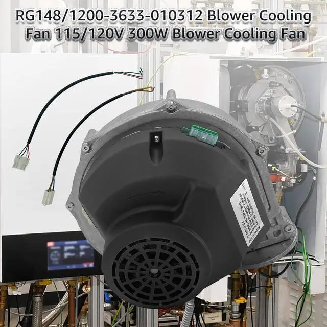 Alt view image 2 of 5 - Ballmers RG148/1200-3633-010312 Blower Cooling Fan 1200-3633-010312-108 115/120V 300W Blower Cooling Fan