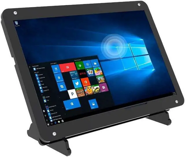 Main image of 7 Inch Touch Screen Monitor for Raspberry Pi, Portable IPS Display HDMI 1024 * 600 Touchscreen with Acrylic Case, Second Monitor for Gaming Consoles/PC/Camera/Win OS