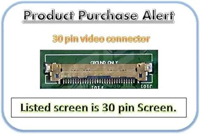 Alt view image 3 of 3 - Generic G70 17.3" WXGA++ LED DIODE Replacement Non-touch LAPTOP LCD Screen (Compatible with Lenovo G70/ G70-70/ G70-80)