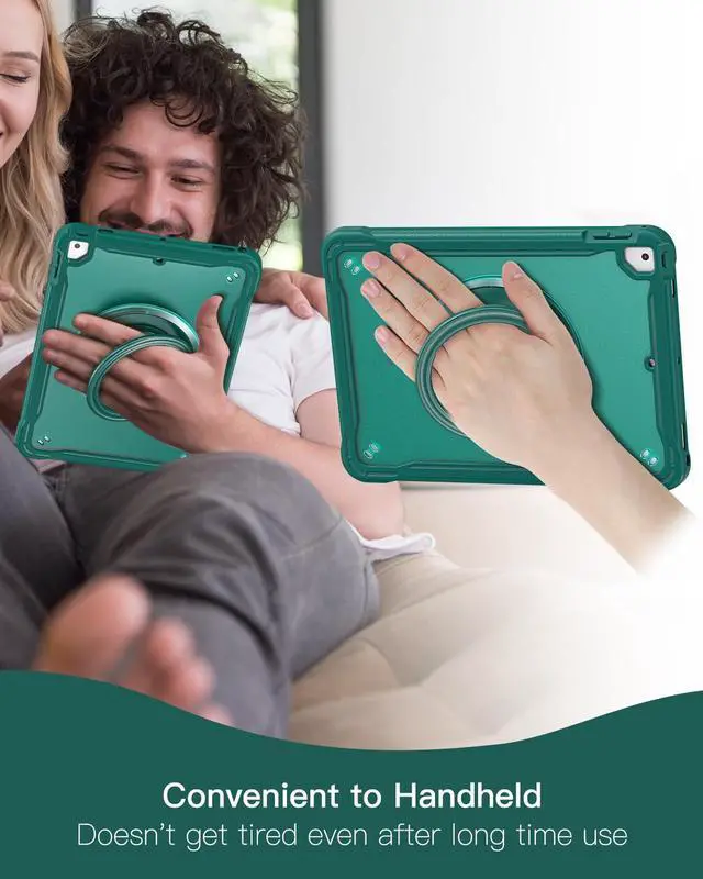 Alt view image 3 of 5 - BRAECN iPad 9.7 inch Case for 2018 iPad 6th Gen/ 2017 iPad 5th Gen, iPad Air 2/ iPad Pro 9.7''