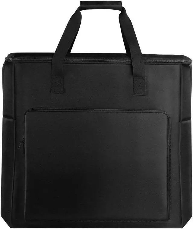 Alt view image 2 of 5 - Buwico BUBM Multi-pocket Large Capacity Desktop PC Computer Travel Storage Carrying Case Bag Organizer for 27 Inch Computer Main Processor Monitor Keyboard and Accessories(SizeXL)