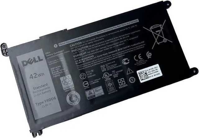 Main image of DELL YRDD6 11.4V 42Wh Battery For DELL Inspiron 3493 3582 3583 3584 3593 3793 5480 5482 5485 5488 5491 5493 5585 5590 5591 5593 5594 5598,Vostro 3490 3590 3491 5481 5581 5490 5590,Latitude 3310 laptop