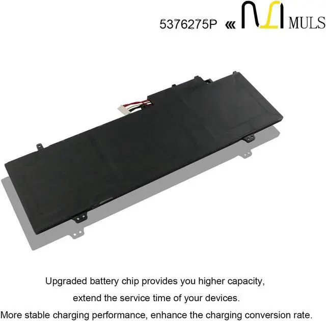 Alt view image 5 of 5 - MULS 5376275P UTL-509068-3S Laptop Battery for Gateway GWTN141-10BK GWTN141-4 GWTN156-5BL Gwtn141-4bl Series 5376275P NV-509067-3S UTL-509068-3S NV-509067-3S 4500mAh