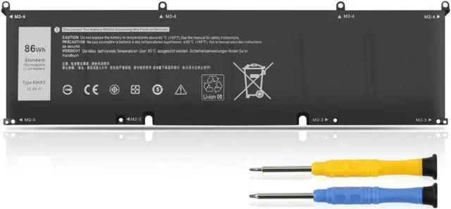 Main image of ZTHY 69KF2 Battery Replacement for Dell XPS 15 9500 9510 9520 9530 Precision 5550 5560 G15 5510 5511 5520 5515 5521 G7 15 7500 P91F P87F 0GFJ6 Inspiron 7510 7610 7620 11.4V 86Wh 6-Cell
