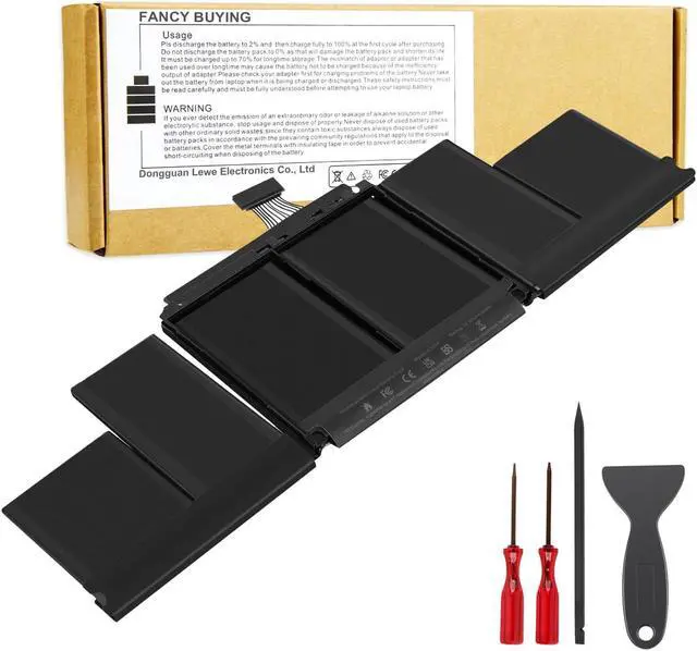 Main image of A1417 Laptop Battery Replacement for MacBook Pro 15 inch Retina A1398 [ Mid 2012 Early 2013], fits MD831LL/A MC975LL/A MC976LL/A ME665LL/A ME664LL/A