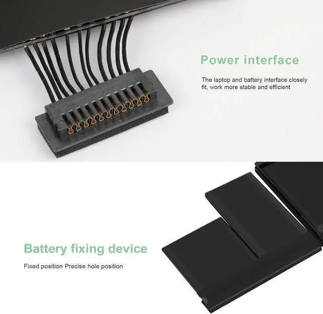 Alt view image 5 of 5 - A1417 Laptop Battery Replacement for MacBook Pro 15 inch Retina A1398 [ Mid 2012 Early 2013], fits MD831LL/A MC975LL/A MC976LL/A ME665LL/A ME664LL/A