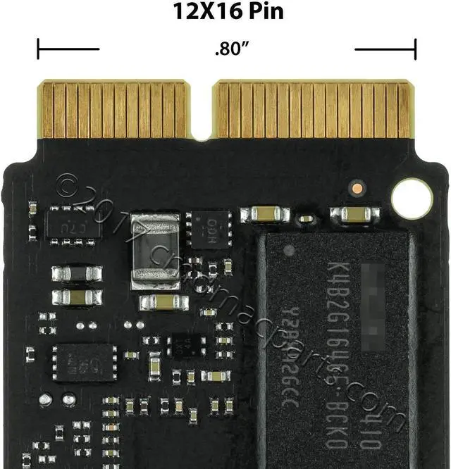 Alt view image 5 of 5 - Odyson - 128GB SSD Replacement for Apple MacBook Air 11" A1465 (Mid 2013-Early 2014), 13" A1466 (Mid 2013-Early 2014)