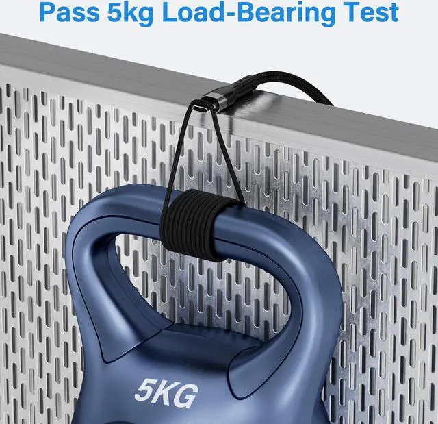 Alt view image 4 of 5 - USB C to USB C Cable (8 FT, 20-Pack), Multi Pack Bulk Nylon PD USB C Charger Cable, 3A 60W Fast Charging for iPhone 15/15 Pro /15 Plus /15 Pro Max, iPad Mini/Air/Pro, MacBook Pro, Galaxy S23, LG