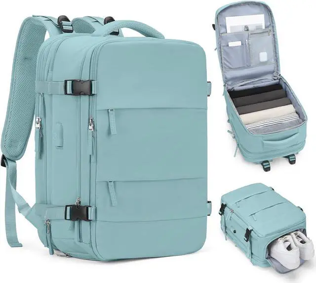 Main image of Casual Backpack Traveling Backpack, A-blue, Expandable, Travel Backpacks