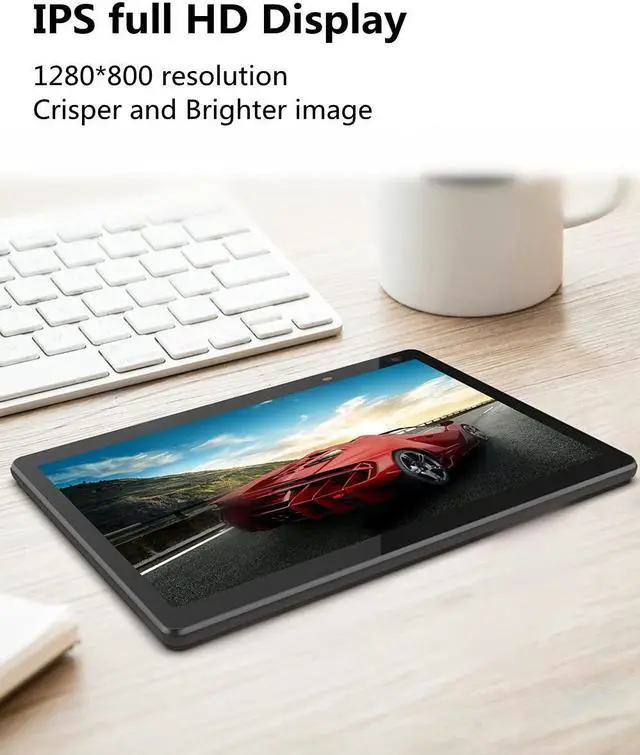 Alt view image 4 of 5 - COOPERS Tablet 10 inch, Tablets Android 12, Quad-Core Processor 32GB Storage Tablet Computer, 2GB RAM, 8MP Camera, AM, FM, WiFi, IPS Screen 6000mAh Long Battery Life Tableta