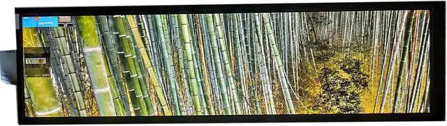 Alt view image 4 of 5 - EDIY 7.9 Inch IPS Screen for Aida64 1280x400 Raspberry Pi PC CPU Sub Monitor GPU Rack Vehicle Mounted Fan Speed Analog Display with Drive Board