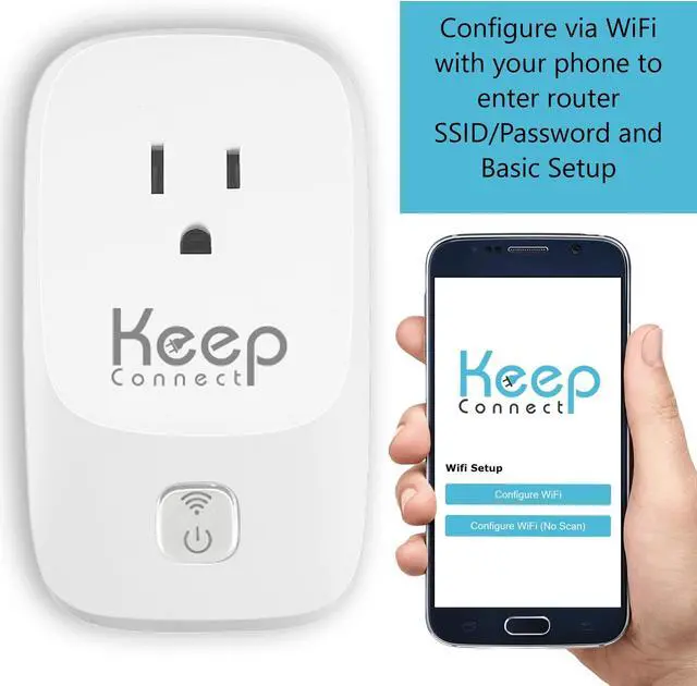 Alt view image 3 of 5 - Keep Connect Router Rebooter, Wi-Fi Reset Device, Monitors Connectivity and Resets When Required. No App Necessary. If You enter a phone number it will send texts upon resets.