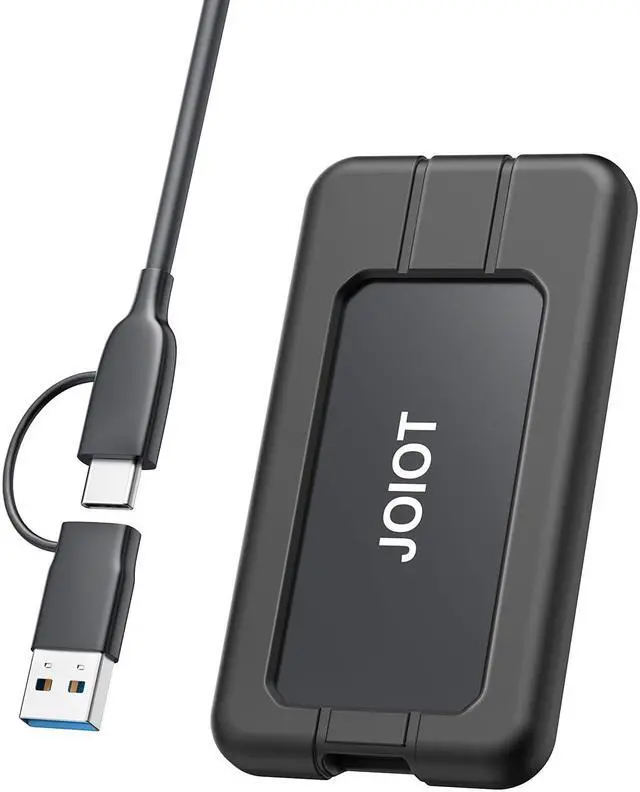 Main image of JOIOT 512G Portable SSD Up to 2000MB/s USB-C USB 3.2 Gen 2x2 External SSD with Protective Case Shockproof Type-C External Solid State Drive