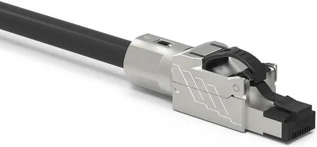 Alt view image 3 of 5 - Elite Cat8 250ft Outdoor/Indoor Cable, UV Resistant, 40Gb, 2000MHz, CMR/Riser + UV/Outdoor, High Speed, Pure Solid Copper, Easy Pull Reel, Black