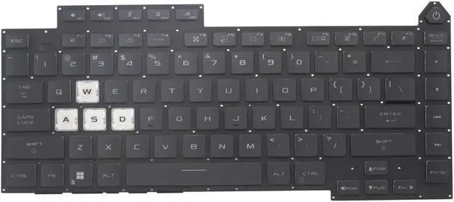 Main image of New Replacement Laptop Keyboard for ASUS ROG Strix G15 G513 G513Q G513QY G513QM G533 Backlit US