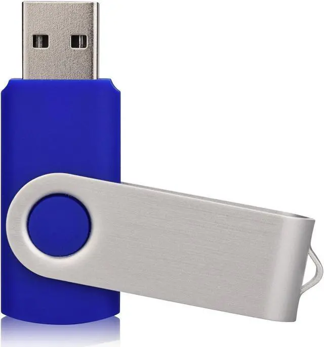 Alt view image 3 of 4 - KALSAN 20 Pack 8GB USB Flah Drives Pack USB 2.0 8GB Flash Drive 20 Pack USB Memory Stick-Blue