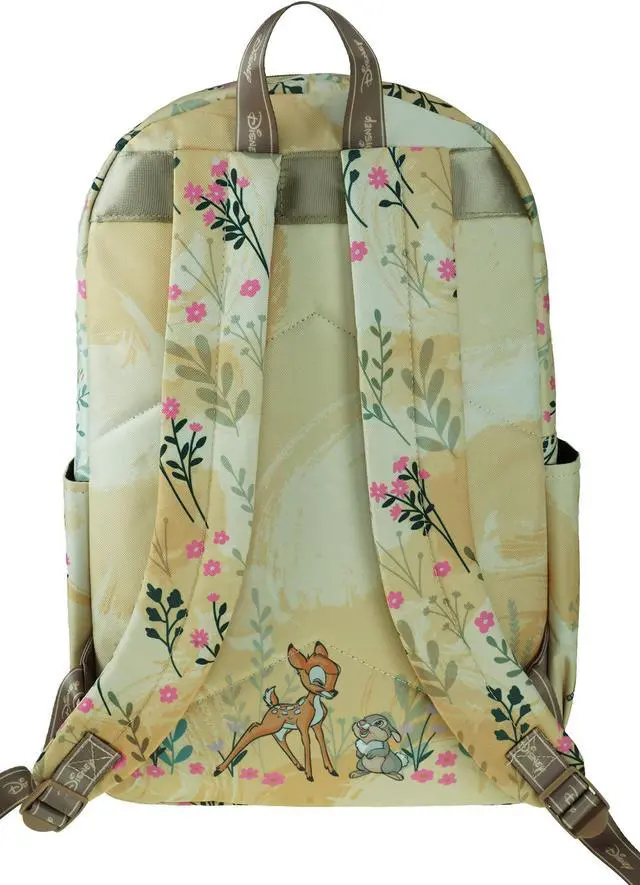 Alt view image 4 of 5 - KBNL Classic Disney Bambi Backpack with Laptop Compartment for School, Travel, & Work, Multicolor, A22203-BAMBI