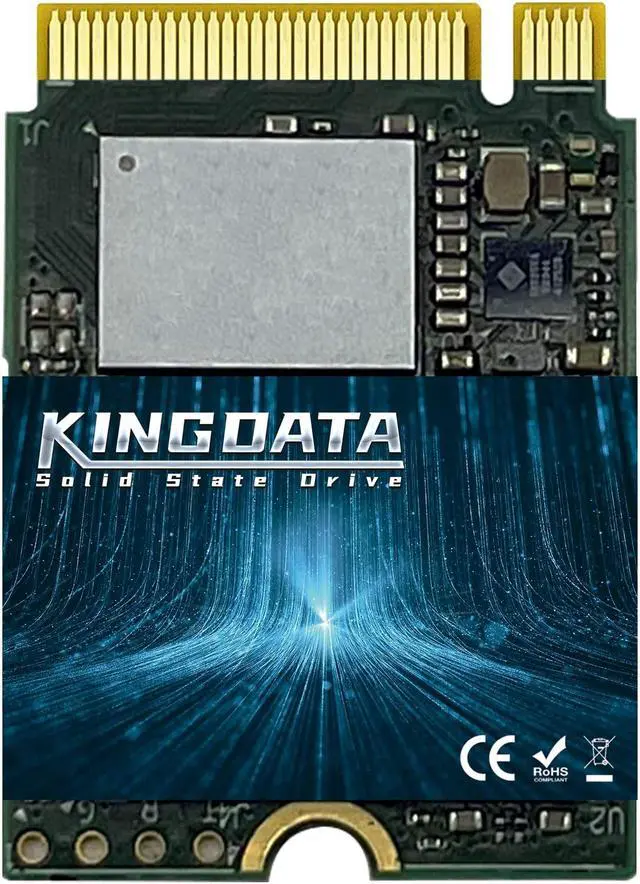 Main image of KINGDATA 512GB M.2 2230 NVMe PCIe SSD Gen 4.0X4 - Internal Solid State Drive Compatible with PS5, Steam Deck, Microsoft Surface, Ultrabook, Laptop, Desktop (512GB, M.2 2230 NVMe 4.0)
