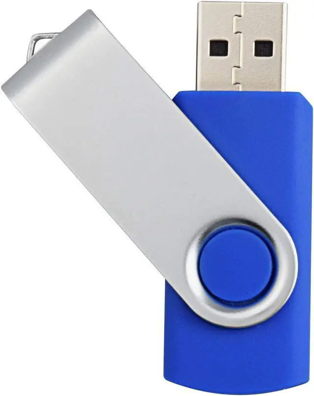 Alt view image 2 of 5 - Kootion 10 X 16 GB USB Flash Drive 16 gb Flash Drive Thumb Drive Memory Stick Pen Drive Keychain Design Blue