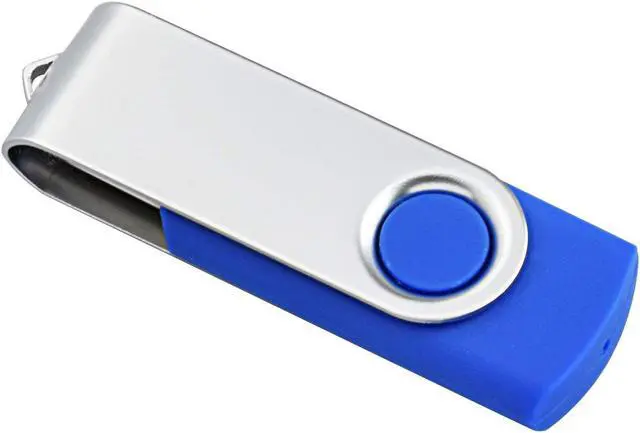 Alt view image 3 of 5 - Kootion 10 X 16 GB USB Flash Drive 16 gb Flash Drive Thumb Drive Memory Stick Pen Drive Keychain Design Blue