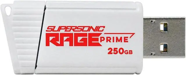 Alt view image 2 of 5 - Patriot Supersonic Rage Prime USB 3.2 Gen 2 Flash Drive - 250GB - PEF250GRPMW32U