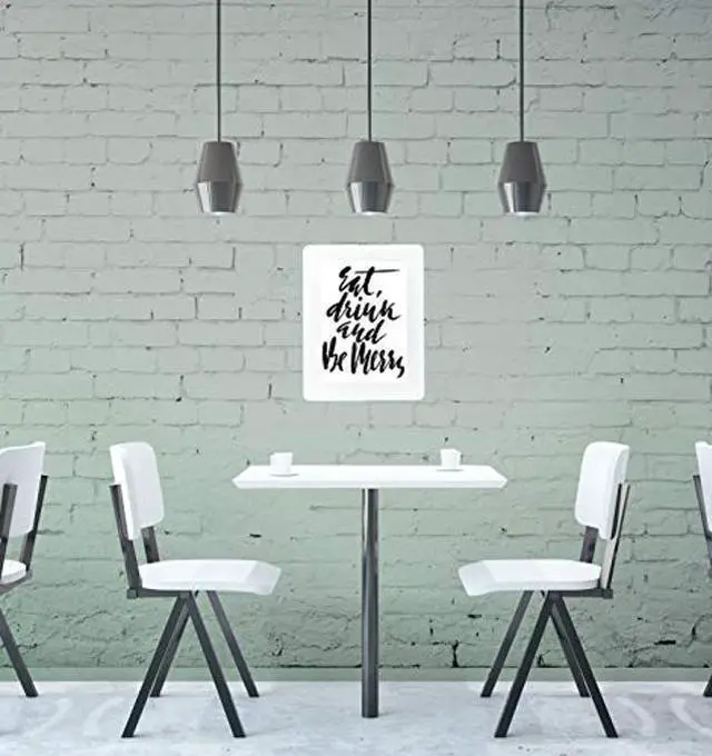 Alt view image 2 of 5 - Locking iPad Wall Mount - CTA Anti-Theft Small Locking Tablet Enclosure w/ Key Lock & Interior Cable Routing for iPad Mini 1, 2, 3, 4, 5, 6, Samsung Tab A 8'', Lenovo Tab E8 - White- (PAD-PSWW)