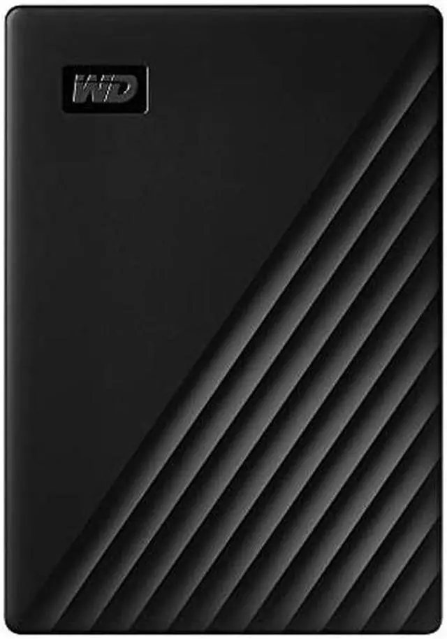 Main image of WD 1TB My Passport, Portable External Hard Drive, Black, backup software with defense against ransomware, and password protection, USB 3.1/USB 3.0 compatible - WDBYVG0010BBK-WESN