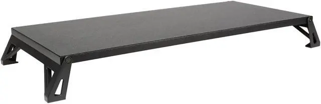 Main image of Allsop Lo Riser Monitor Stand, for 32" Monitors, 24" X 11" X 2" to 3", Black, Supports 30 Lb