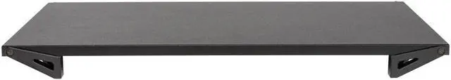 Alt view image 3 of 5 - Allsop Lo Riser Monitor Stand, for 32" Monitors, 24" X 11" X 2" to 3", Black, Supports 30 Lb
