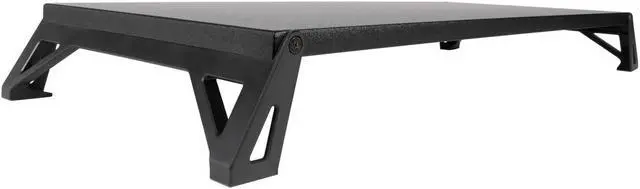 Alt view image 4 of 5 - Allsop Lo Riser Monitor Stand, for 32" Monitors, 24" X 11" X 2" to 3", Black, Supports 30 Lb