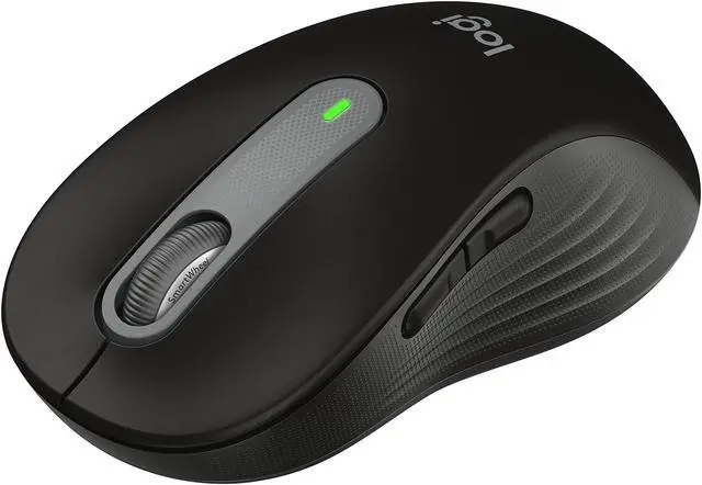 Main image of Logitech Signature M650 L Full Size Wireless Mouse - For Large Sized Hands, 2-Year Battery, Silent Clicks, Customizable Side Buttons, Bluetooth, for PC/Mac/Multi-Device/Chromebook - Black