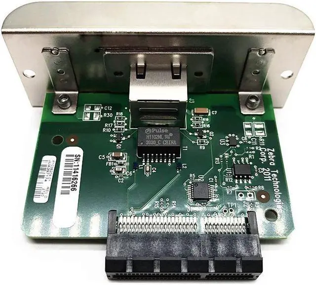 Main image of PARTS P1037974-001 Wired Internal Network Card for Zebra ZT210 ZT220 ZT230 ZT200 Series Thermal Printer Print Server Ethernet Port
