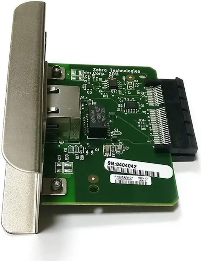 Alt view image 4 of 5 - PARTS P1037974-001 Wired Internal Network Card for Zebra ZT210 ZT220 ZT230 ZT200 Series Thermal Printer Print Server Ethernet Port