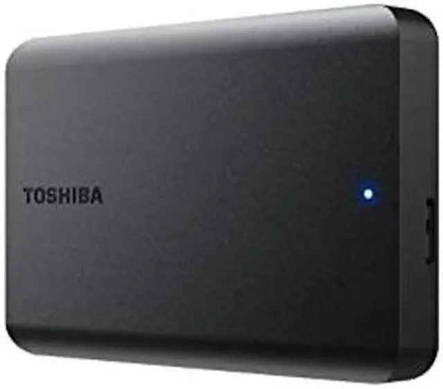 Alt view image 5 of 5 - Toshiba Canvio Basics 2TB Portable External Hard Drive USB 3.0, Black - HDTB520XK3AA