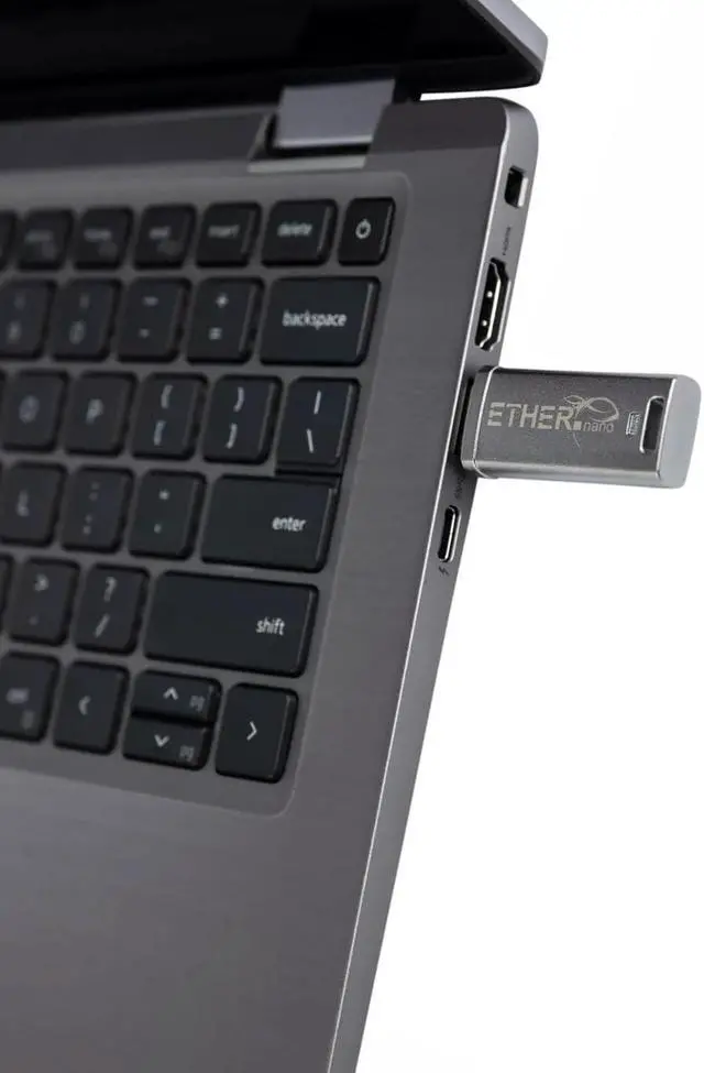 Alt view image 5 of 5 - Ram Technologies 500GB Ether Nano USB 3.2 Flash Drive SSD - Up to 1000 MB/s - Ultra High Speed 1GB/s Game Drive - Durable Premium Aluminum Housing